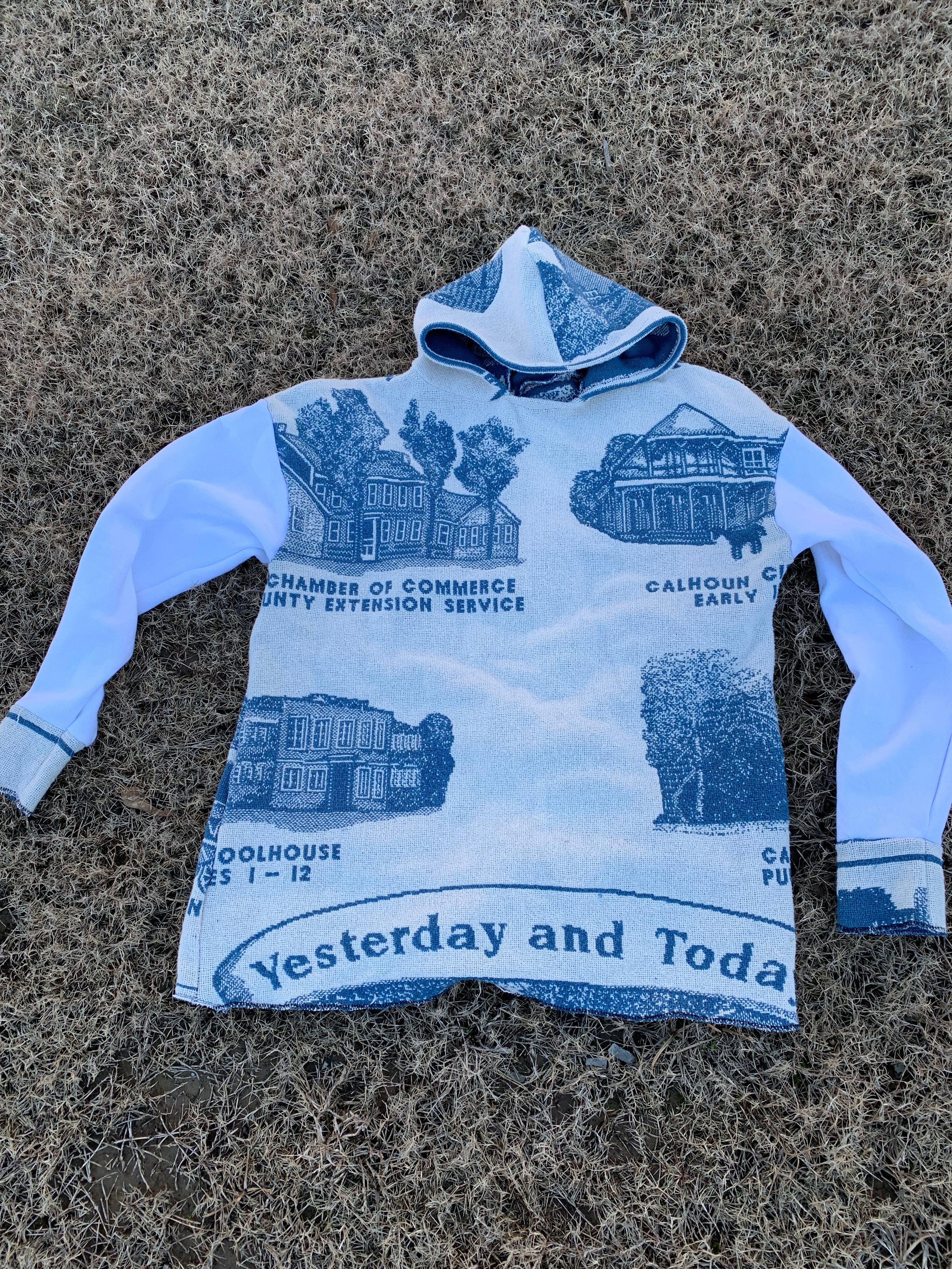 Yesterday and Today Tapestry hoodie