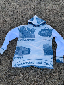 Yesterday and Today Tapestry hoodie