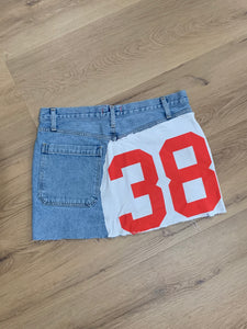 Ole Miss Gameday patchwork skirt