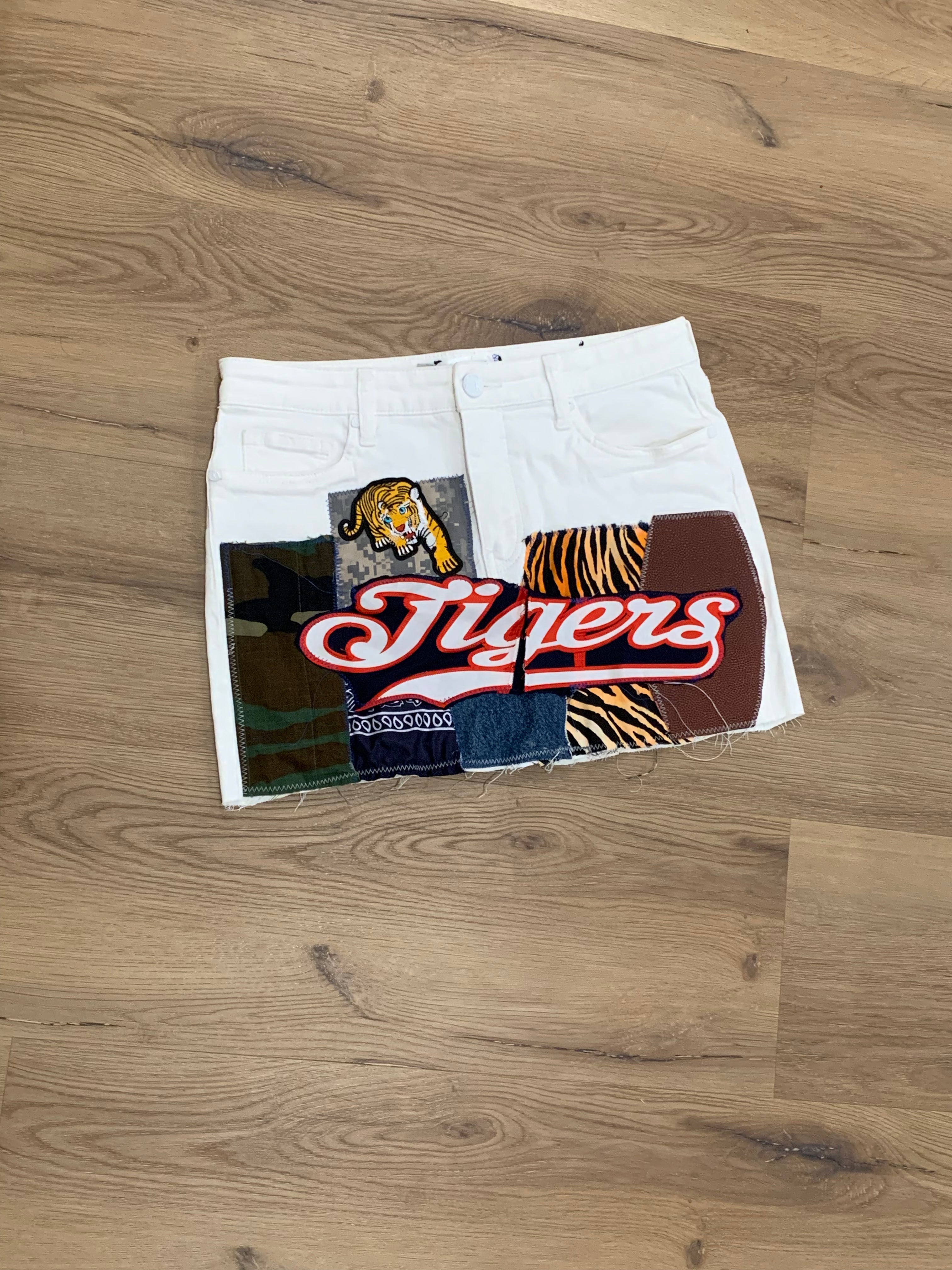 TIGERS Patchwork skirt